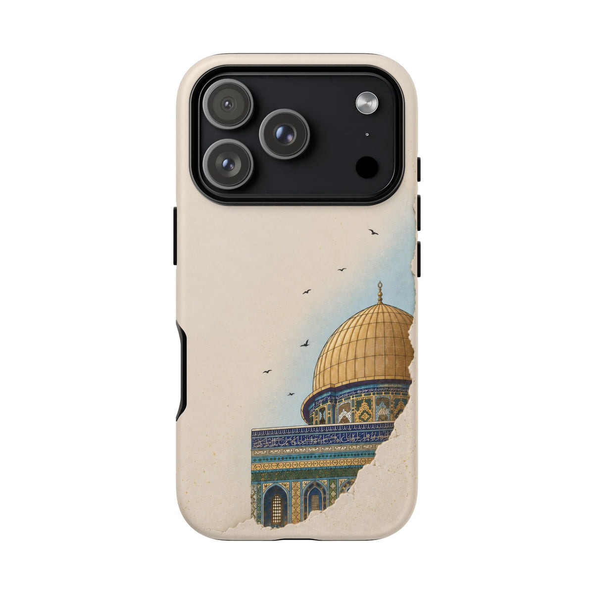 Dome of the Rock Phone Case — Artistic Jerusalem Islamic Landmark iPhone Cover