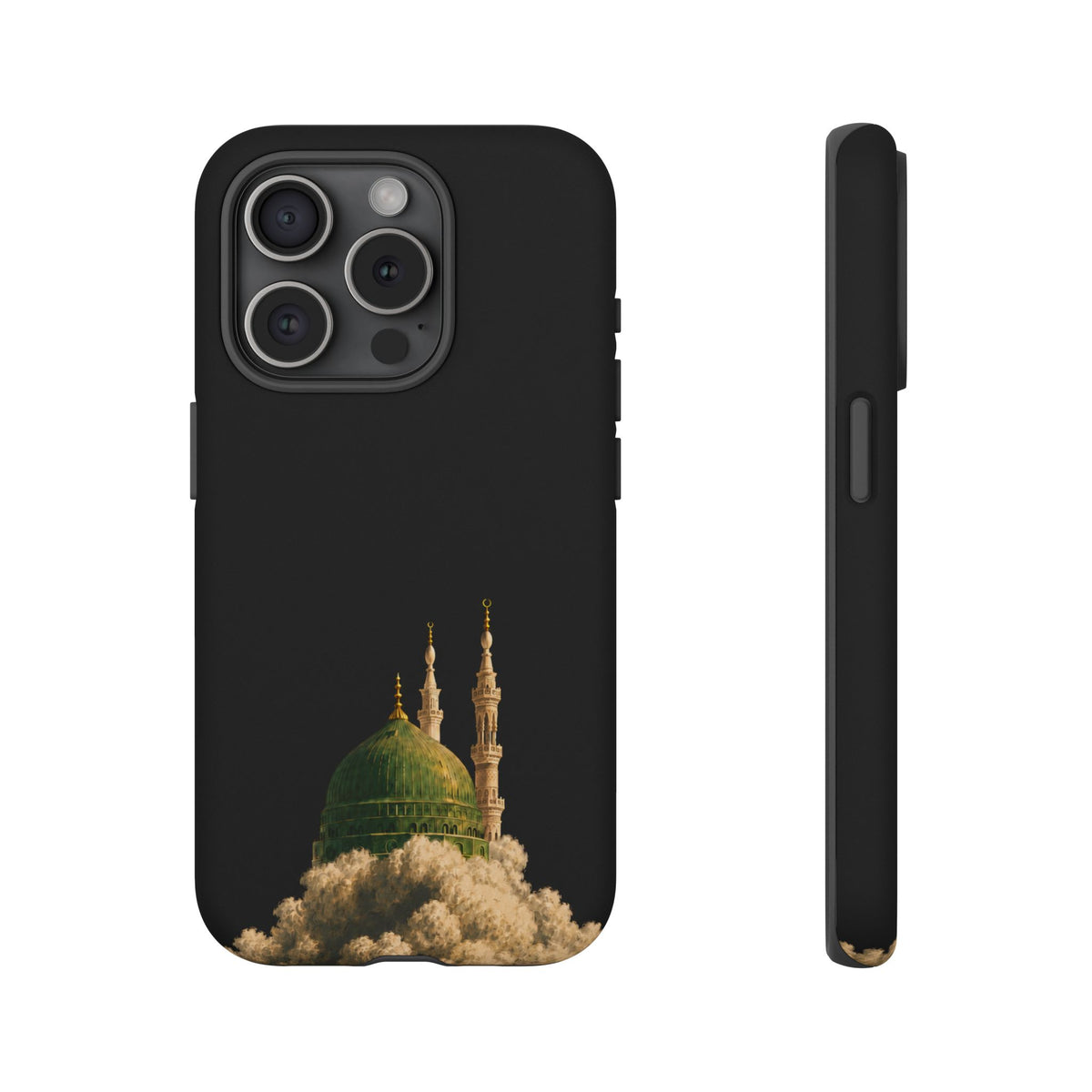 Islamic Mosque Phone Case – Green Dome Design