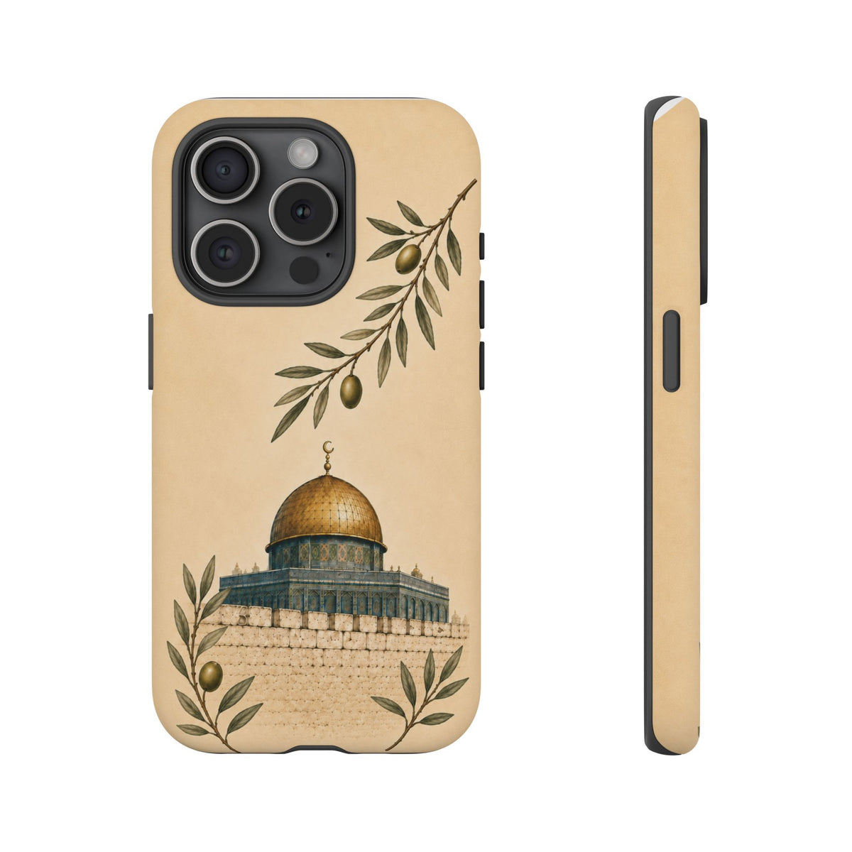Dome of the Rock Olive Branch Phone Case