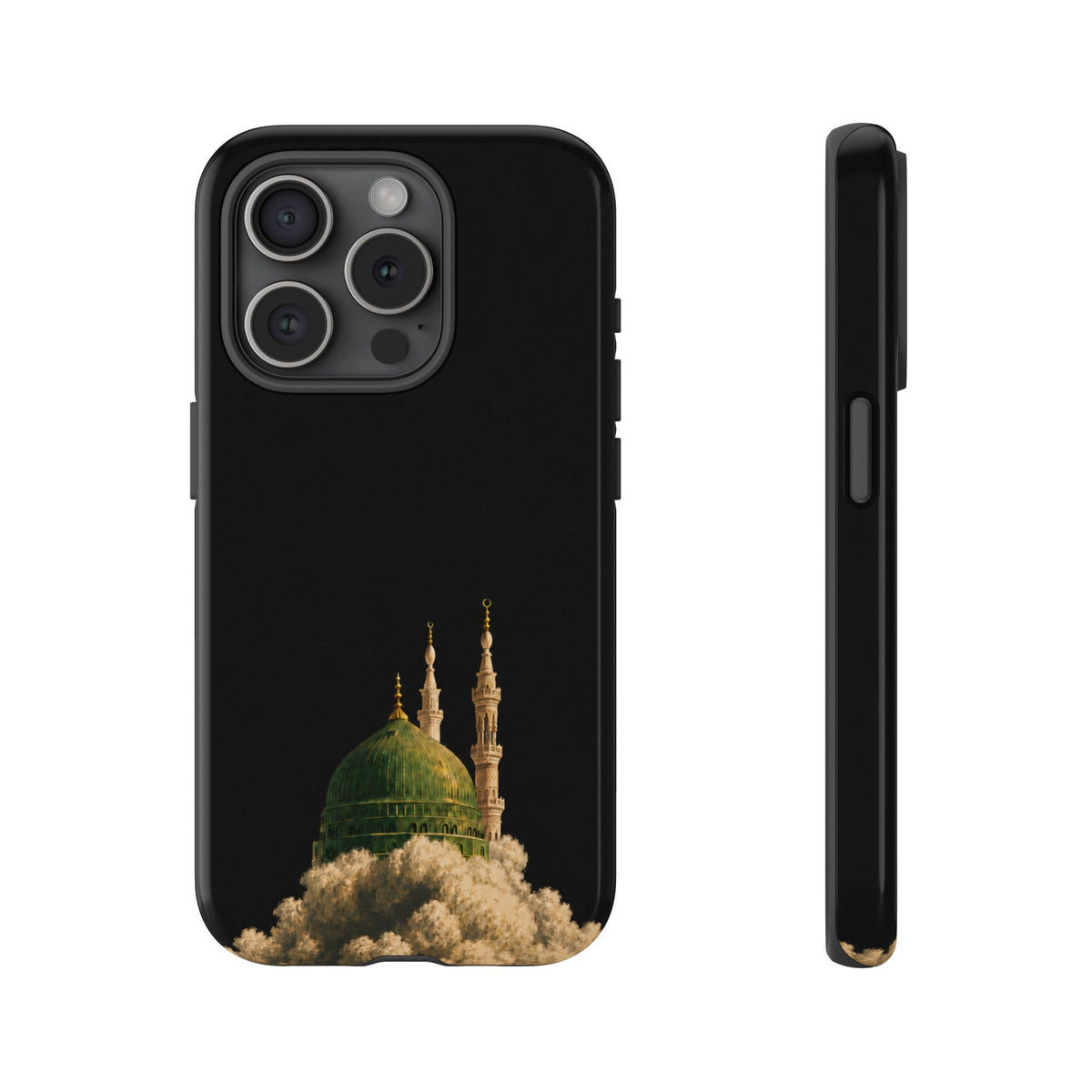 Islamic Mosque Phone Case – Green Dome Design